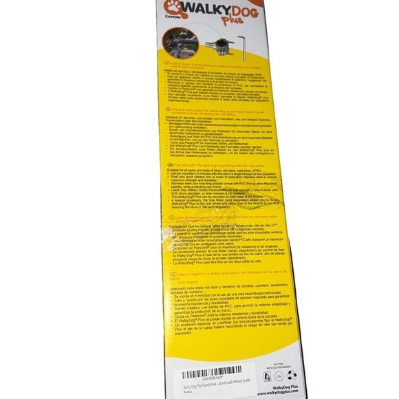 Walky Dog Plus Dog Biking Leash Hands free Leash Exerciser NEW IN BOX - Picture 9 of 12